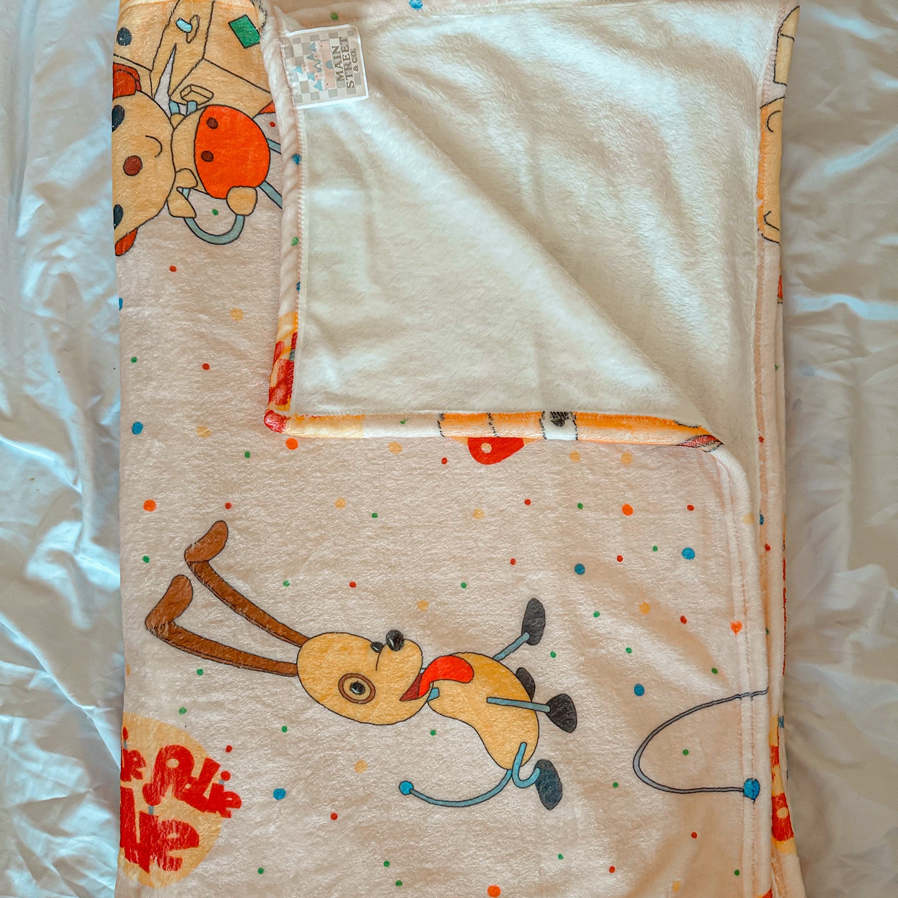 Rolie Polie Olie Large Plush Blankets