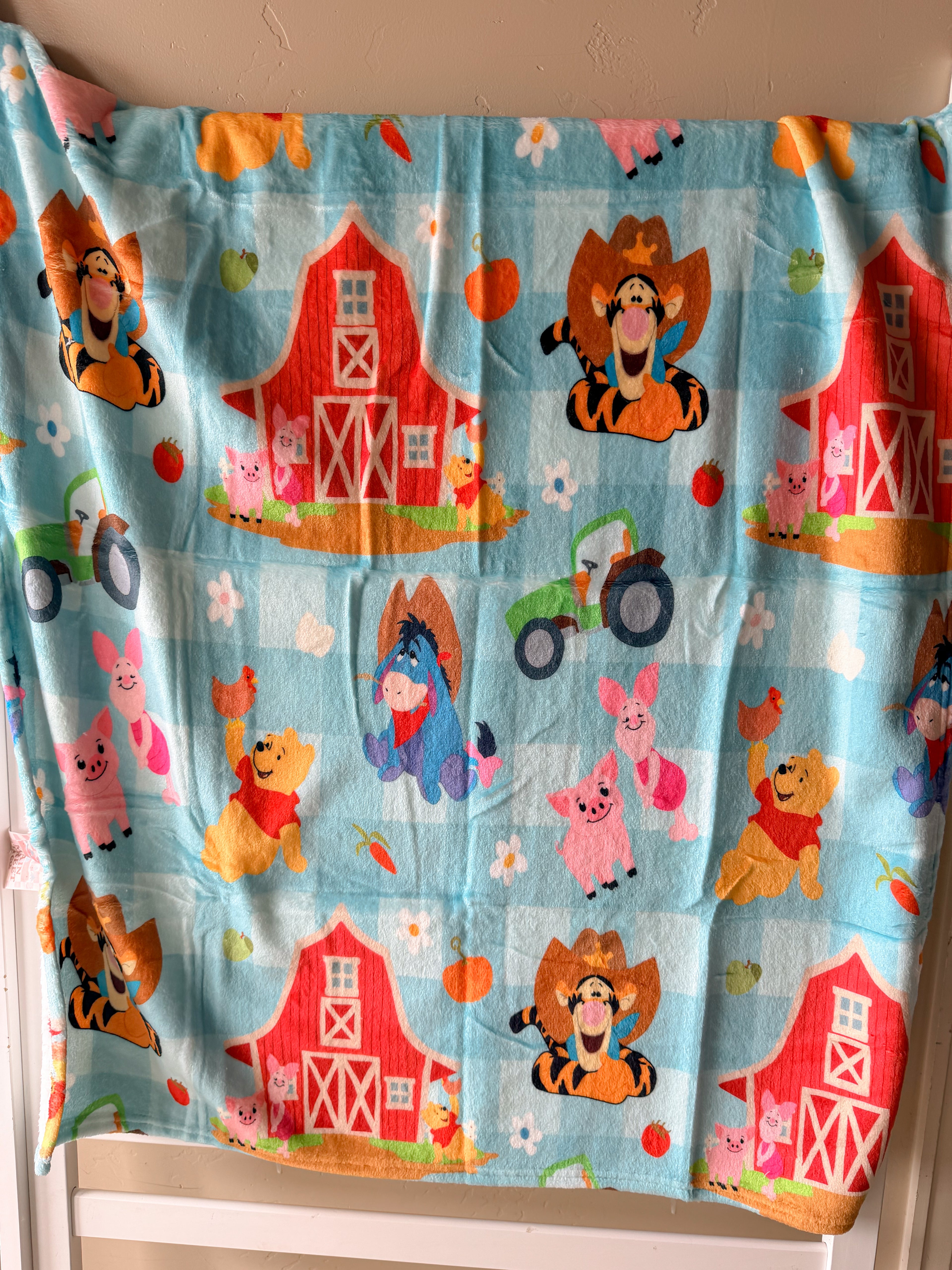 Hundred Acre Farm Plush Blanket | 30x40
