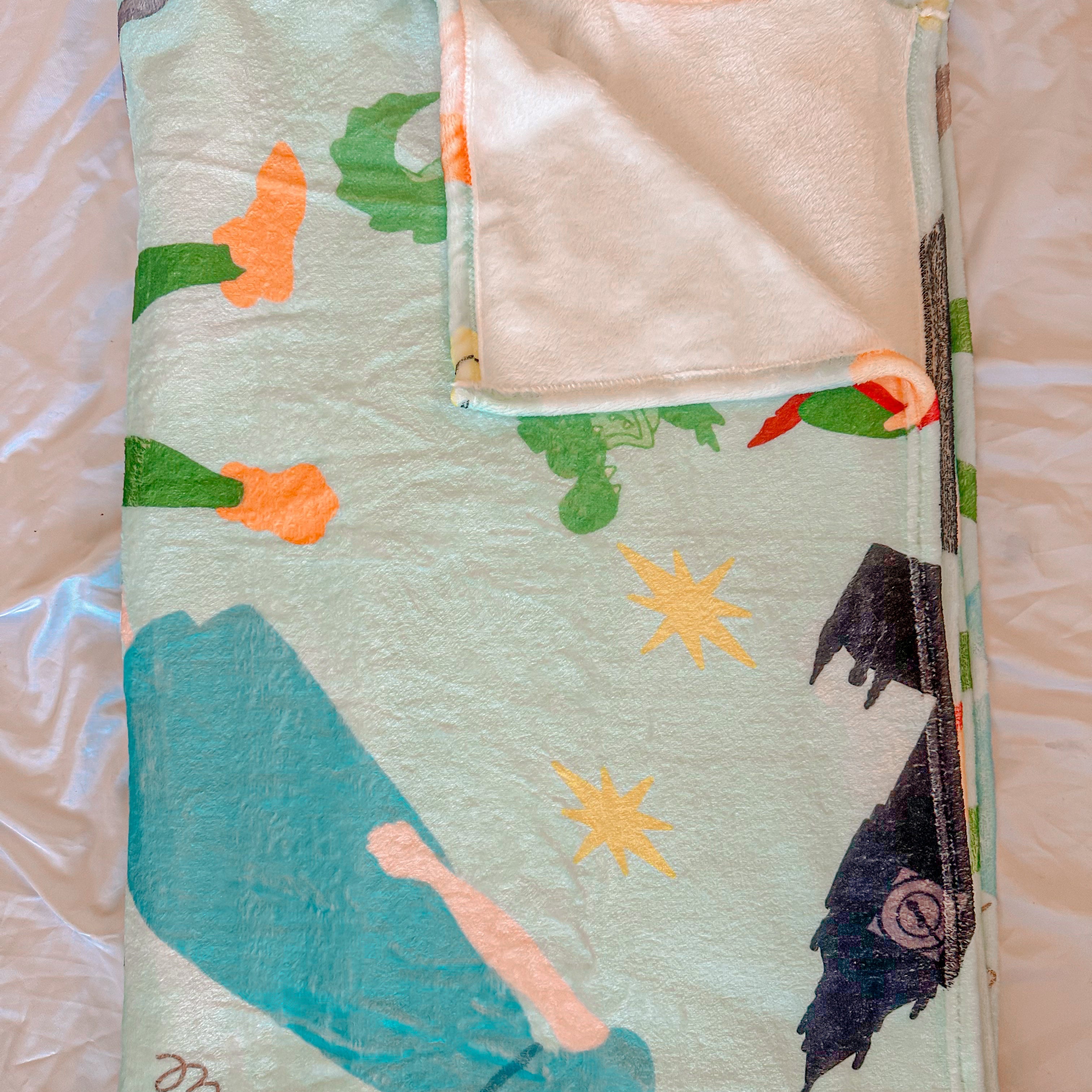 Neverland Large Plush Blanket