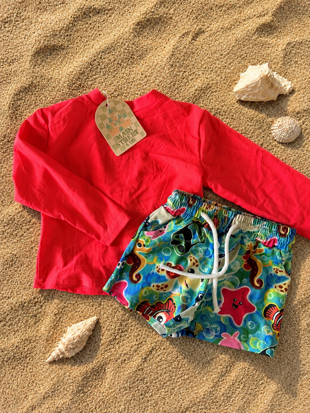 RTS Fish are Friends 2 Piece Swim Wear