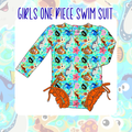 JUST KEEP SWIMMING PRE ORDER | Girls One Piece Swim Suit