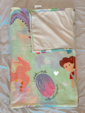 Dragon Cartoon Large Plush Blanket