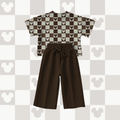 Toffee Wide Leg Set | KIDS
