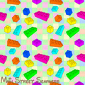 Neon Building Blocks (Pink)