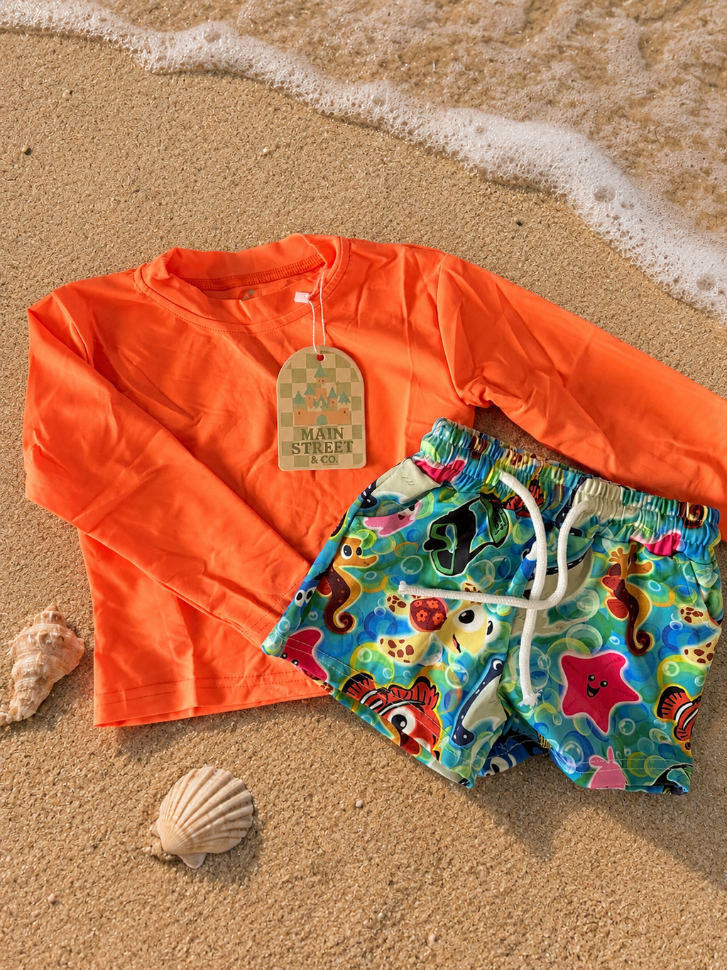 RTS Fish are Friends 2 Piece Swim Wear