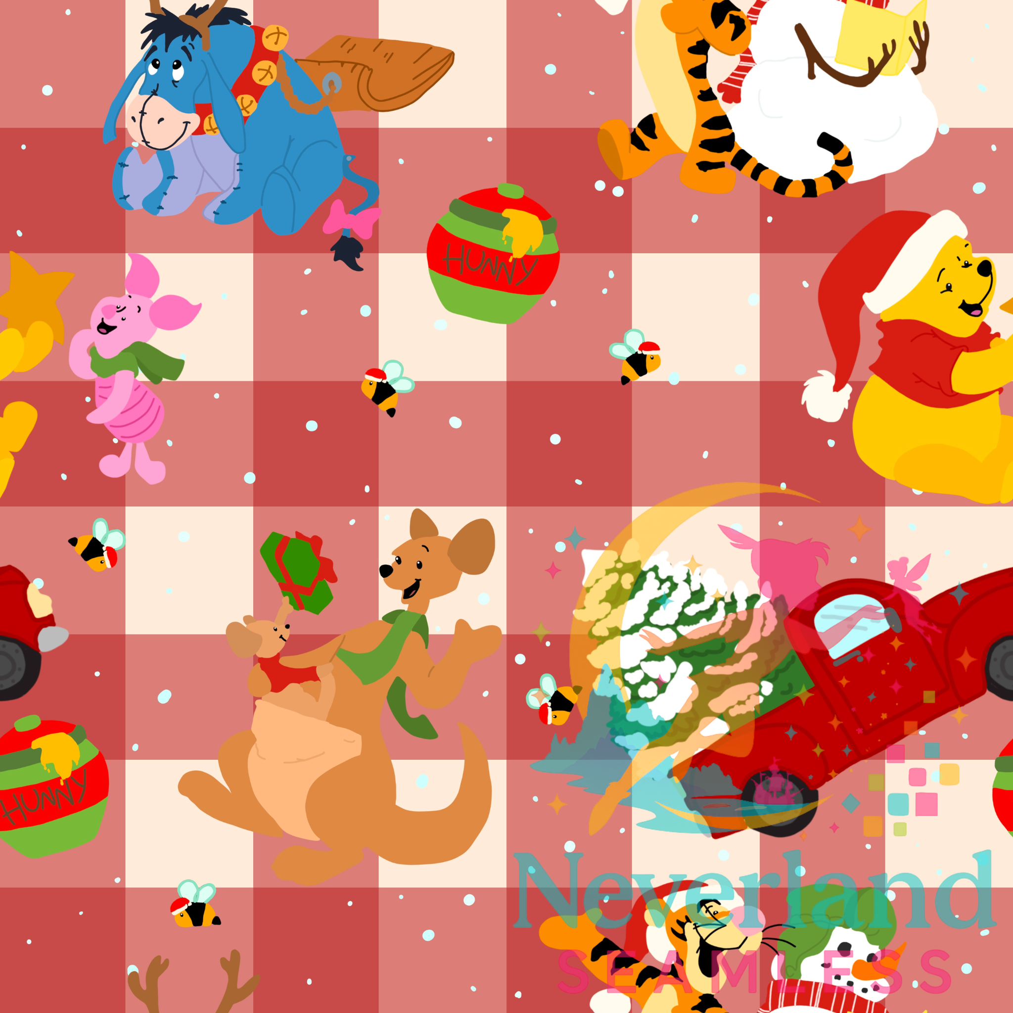 Oh Brother, It’s Christmas Red Gingham