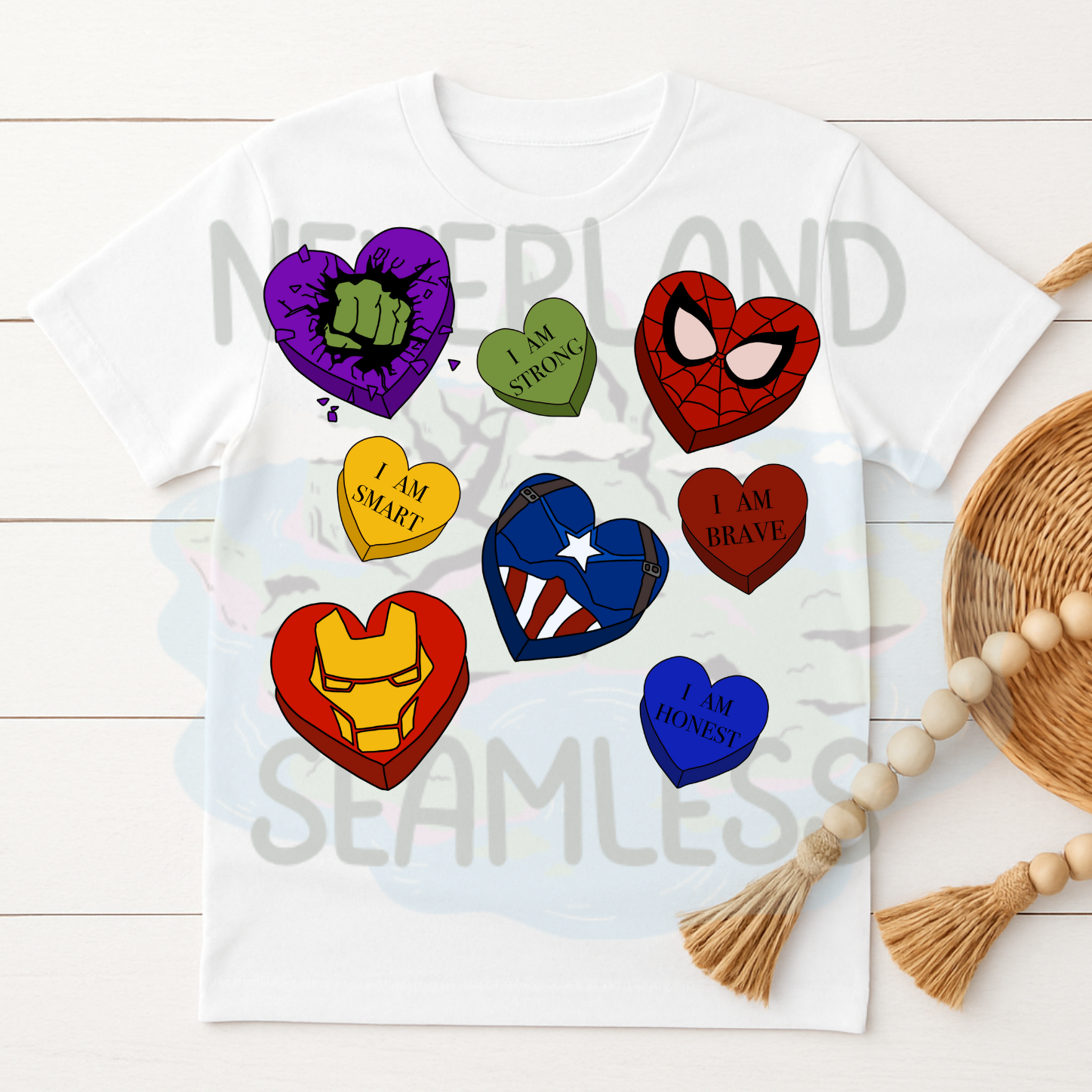 Super Hero Heart Affirmation