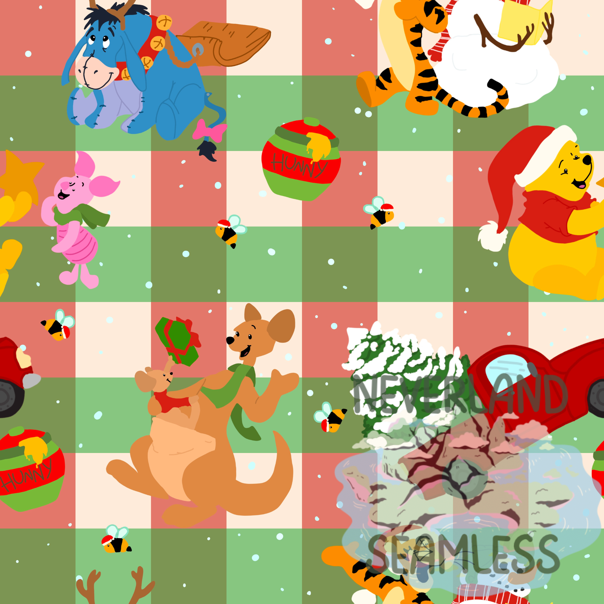 Oh Brother, It’s Christmas R/G Gingham