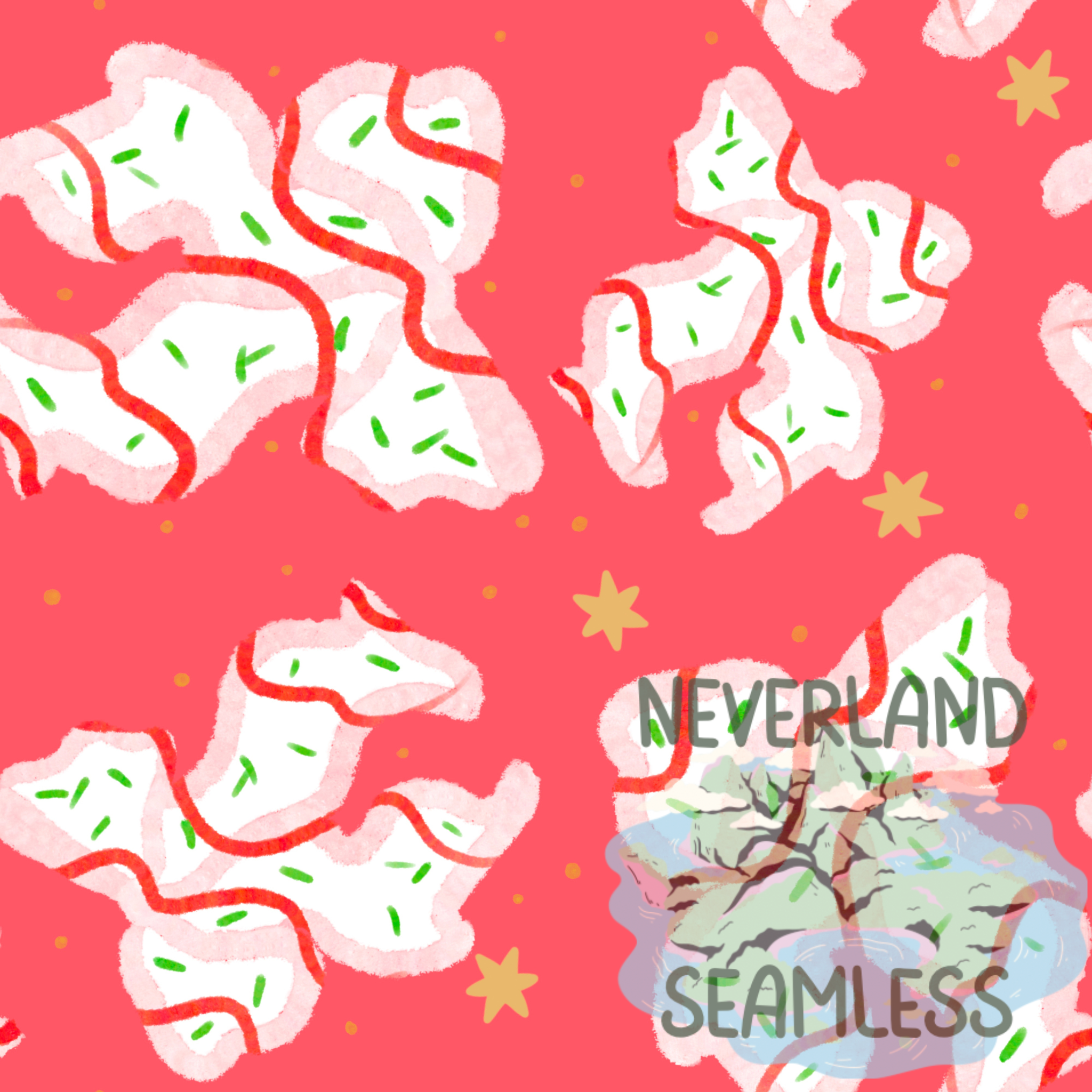 Christmas Tree Cake Bows Red